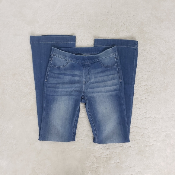 cello light blue pull on flare jeggings - Picture 2 of 5